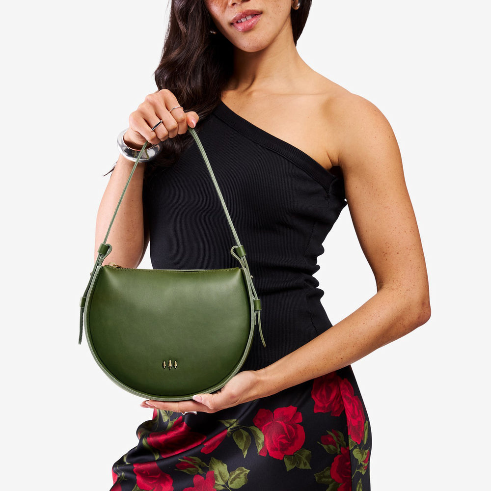 Portland Moon Shot Shoulder Bag - Pine