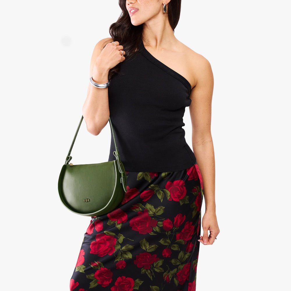 Portland Moon Shot Shoulder Bag - Pine