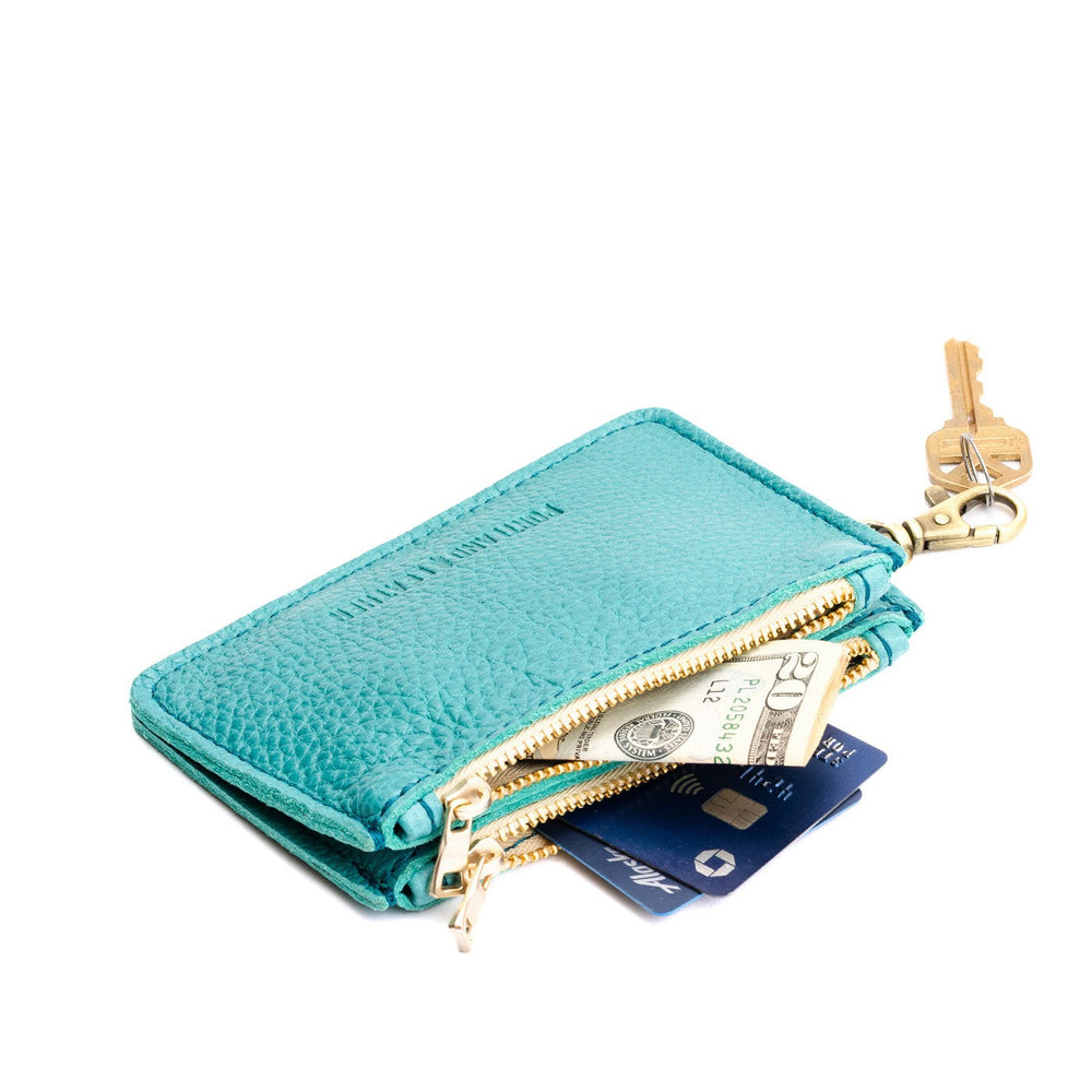 Portland Zip-Zap Duo Wallet - Seafoam