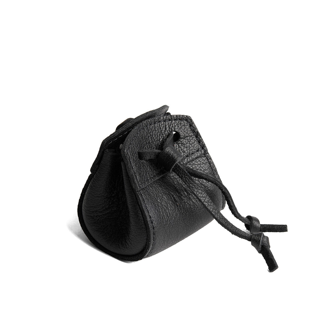 Portland Pixie Pouch - Pebbled black