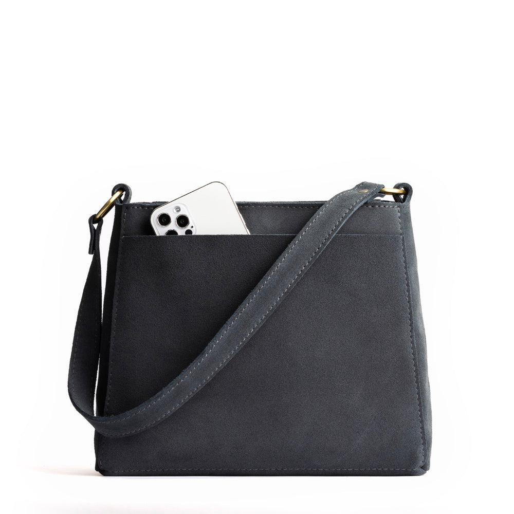 Portland Triangle Shoulder Bag - Peppercorn