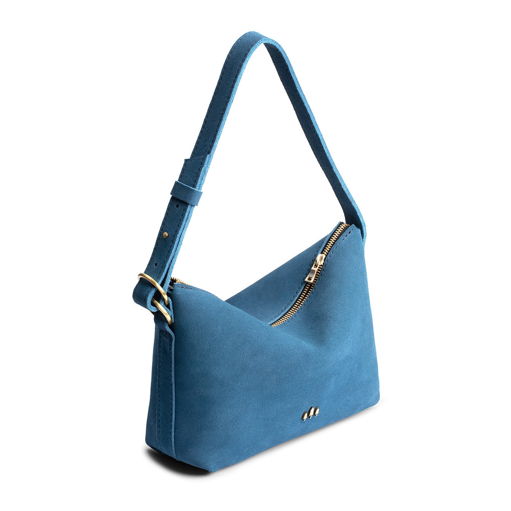 Portland Slouchy Shoulder Bag - Mariner Blue