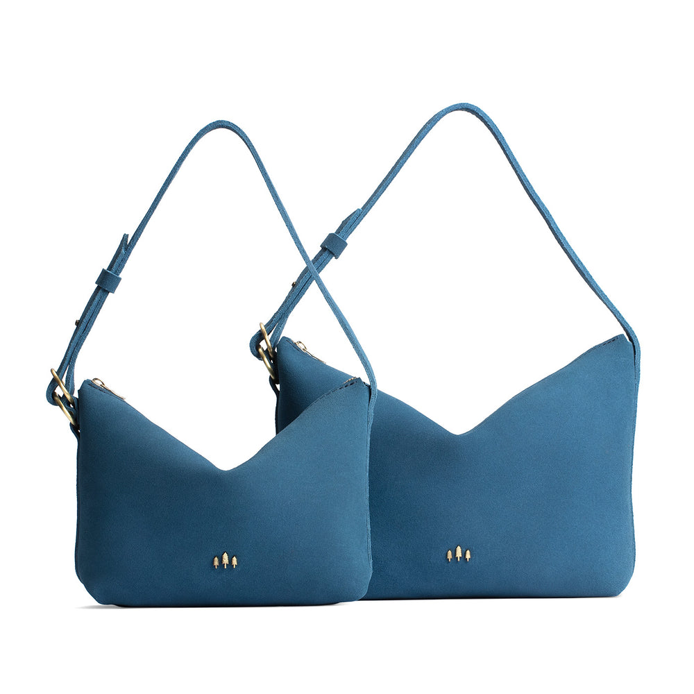 Portland Slouchy Shoulder Bag - Mariner Blue