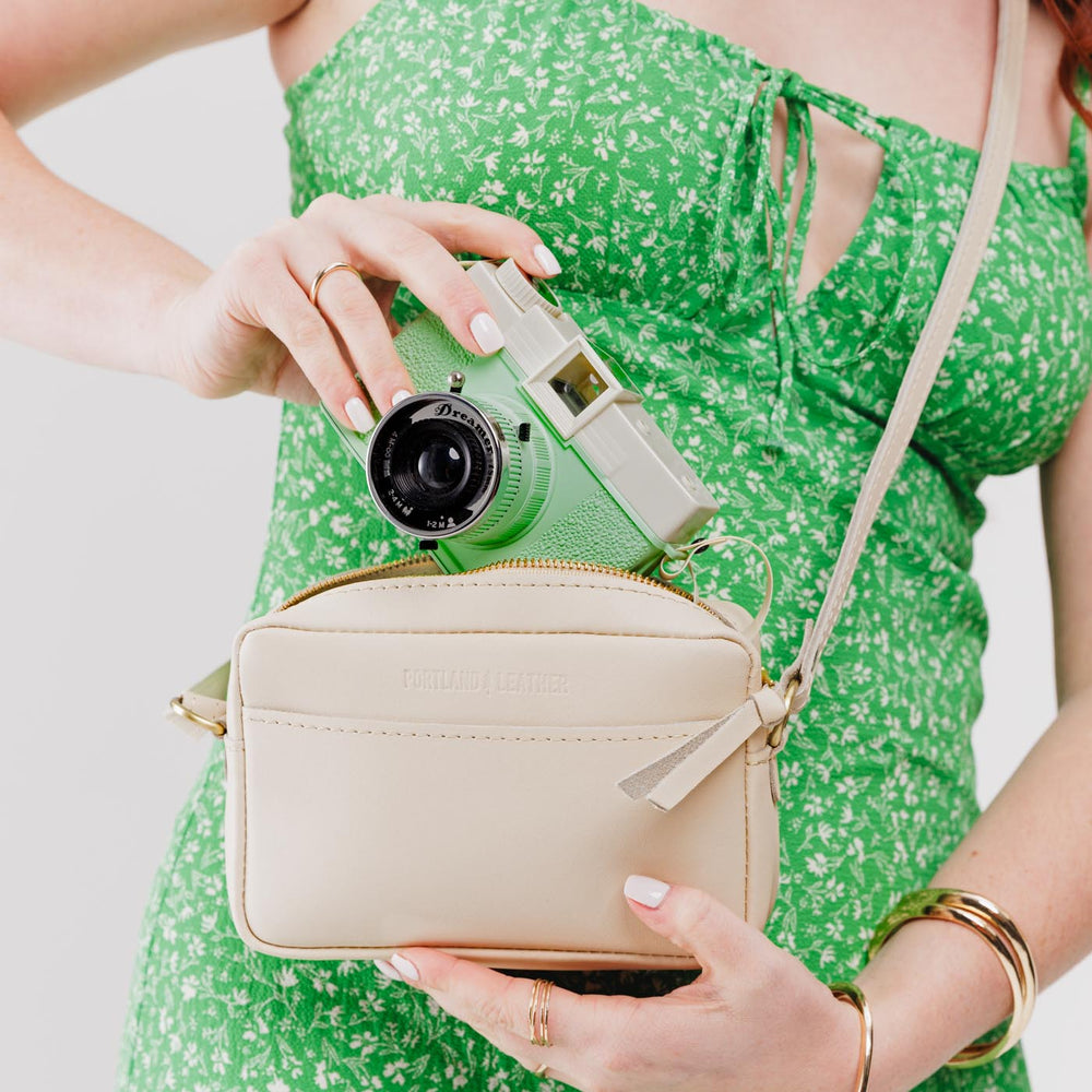 Portland Camera Bag Purse - Bone