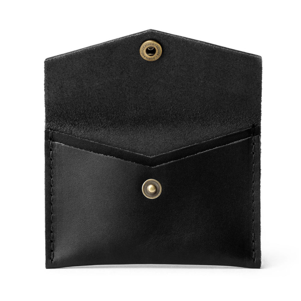 Portland Mini Envelope Wallet - Black
