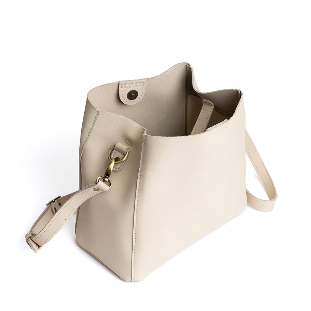 Portland Butterfly Bucket Bag - Bone