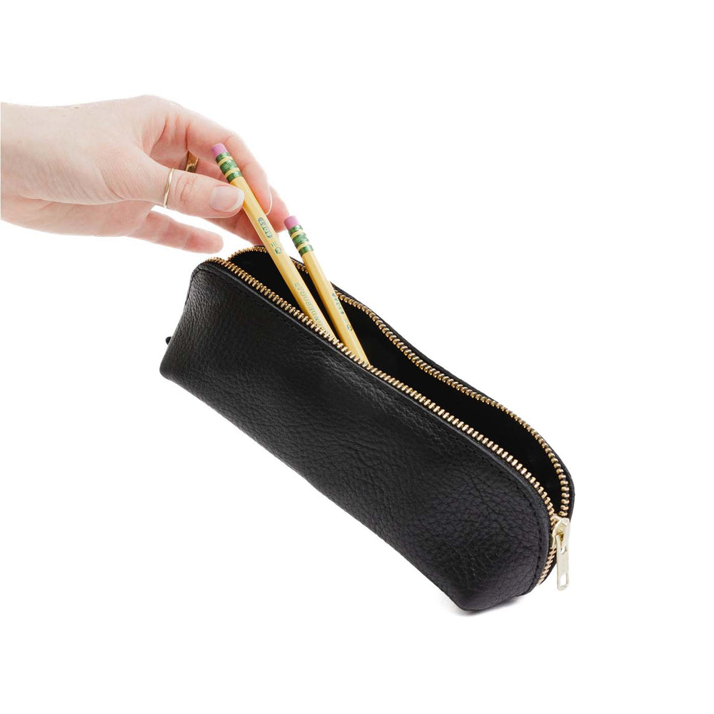 Portland The Sidekick Pouch - Pebbled black