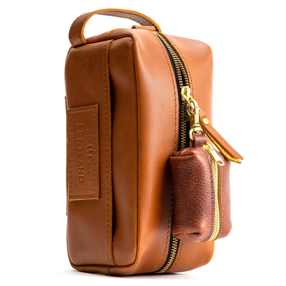 Portland Dopp Keychain - Nutmeg