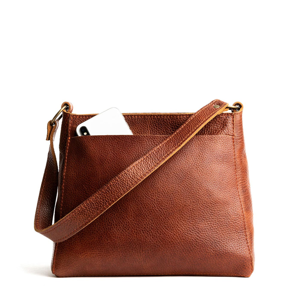 Portland Triangle Shoulder Bag - Nutmeg