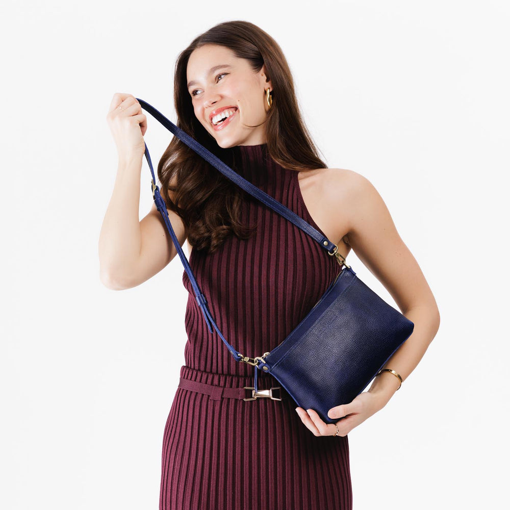 Portland Poppy Purse - Cobalt