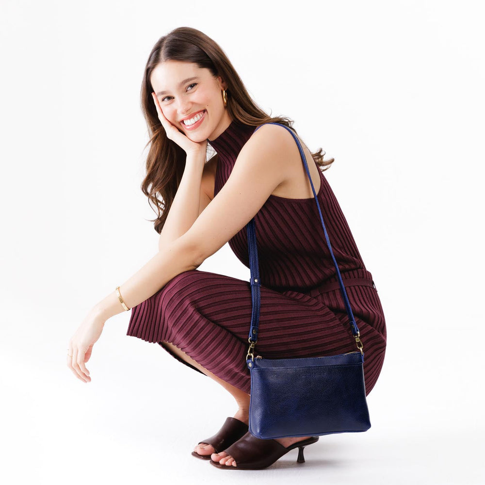 Portland Poppy Purse - Cobalt