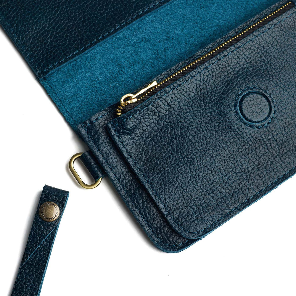 Portland Lily Wristlet - Lagoon