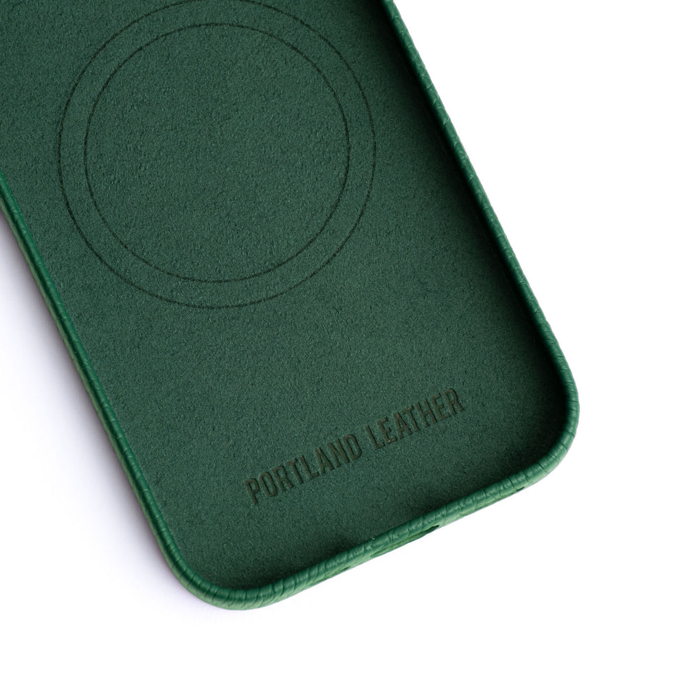 Portland Leather iPhone Case - Rainforest