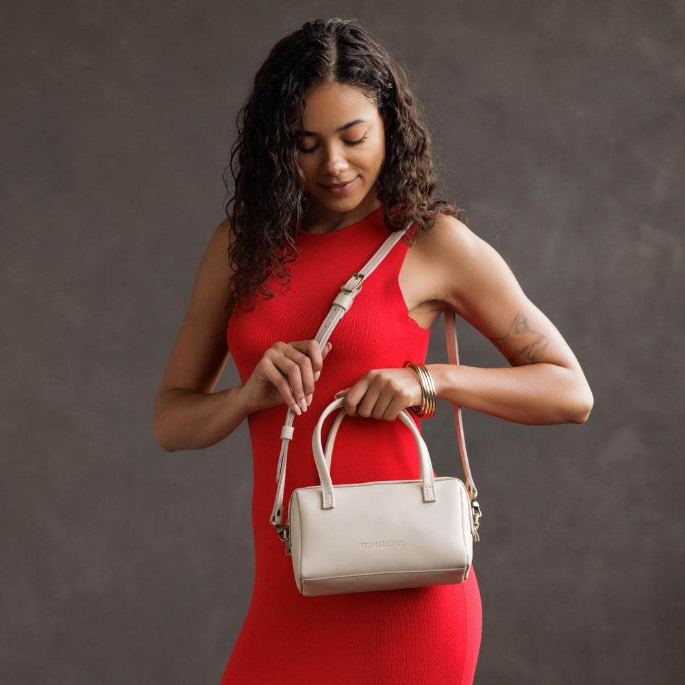 Portland Sloan Doctor Bag - Bone