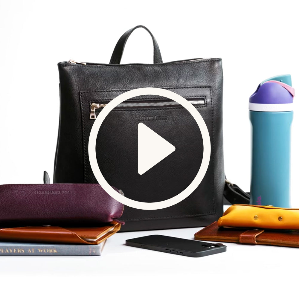 Portland Tote Backpack - Foxglove