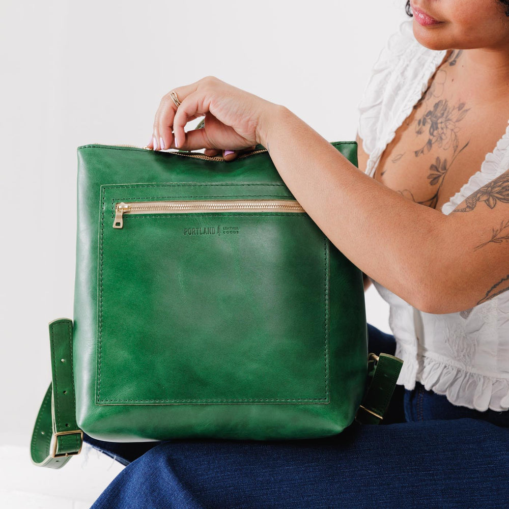 Portland Tote Backpack - Cowboy Mint