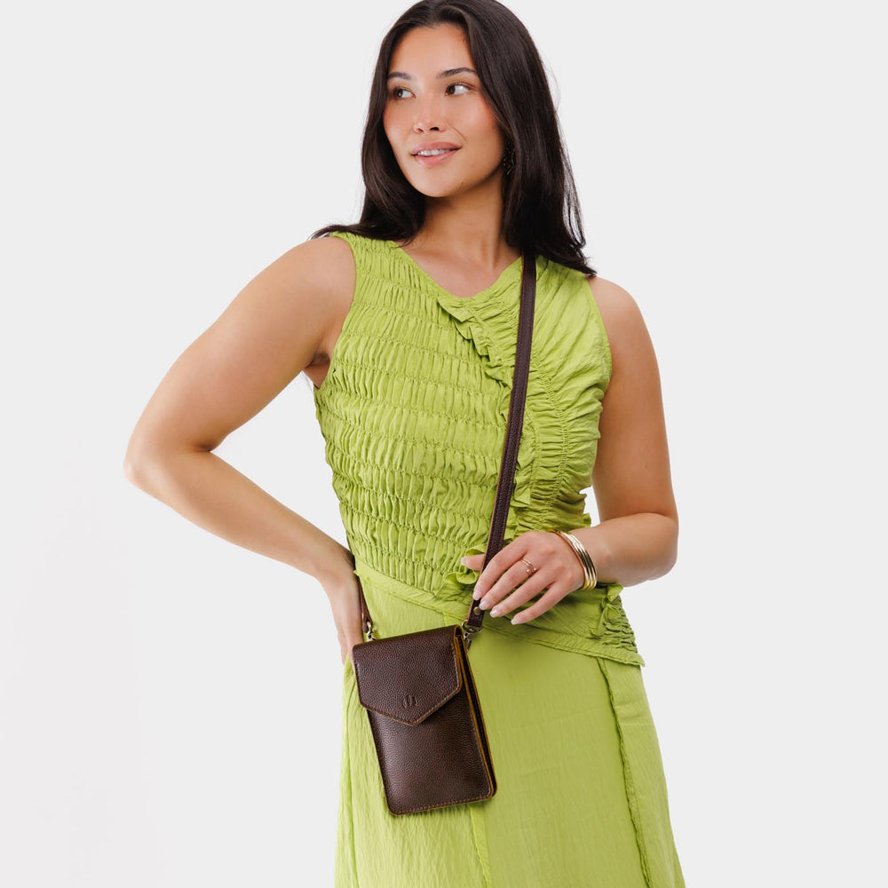 Portland Parker Phone Bag - Coldbrew