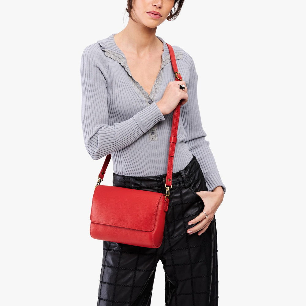 Portland Metro Crossbody - Poppy Red