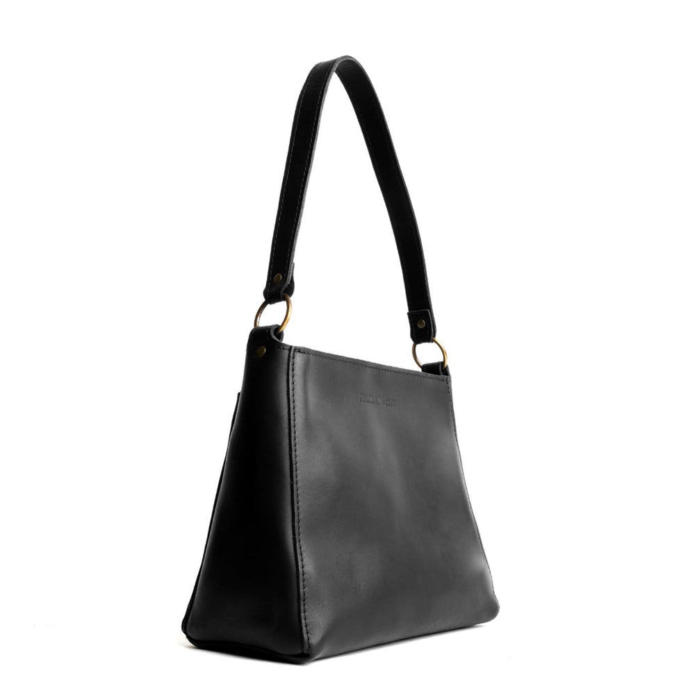 Portland Triangle Shoulder Bag - Black