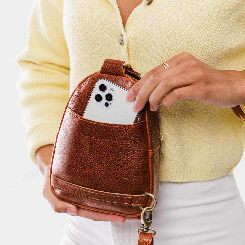 Portland Sydney Sling Bag - Nutmeg