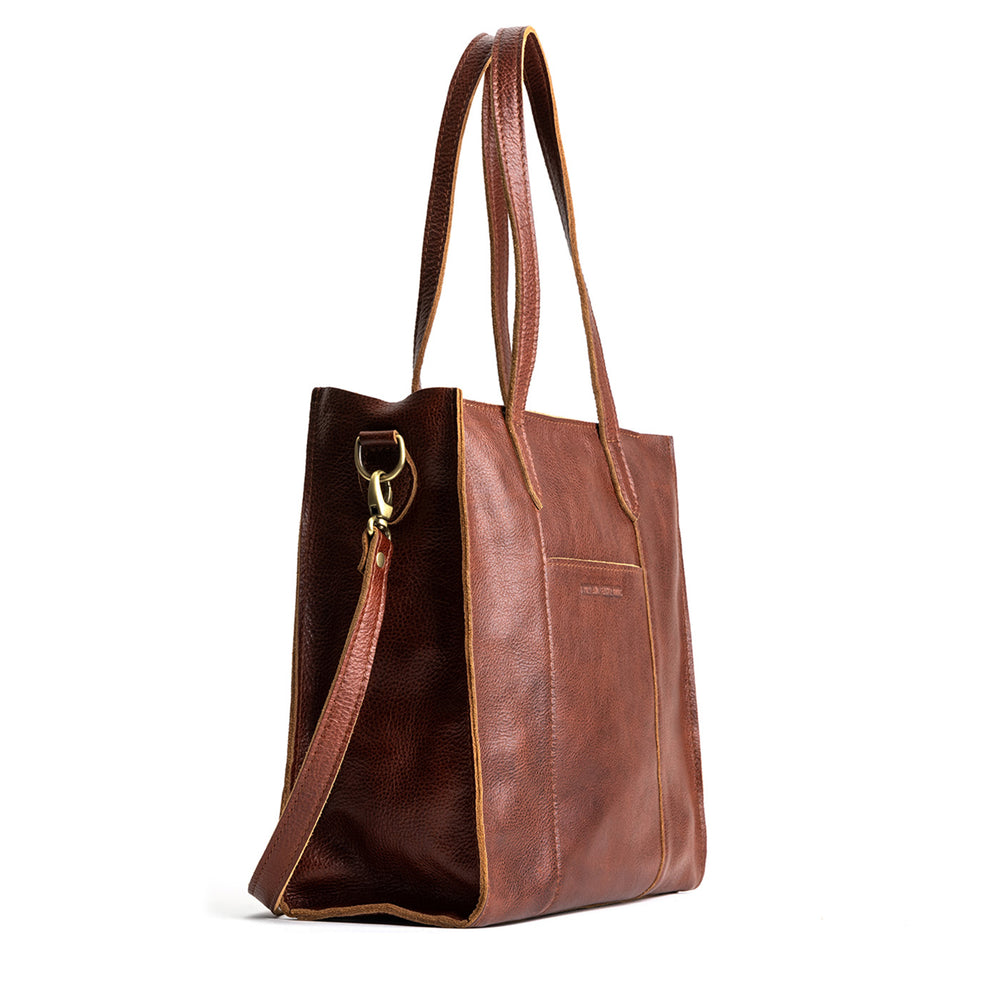 Portland Large Lola Zipper Crossbody Tote - Nutmeg