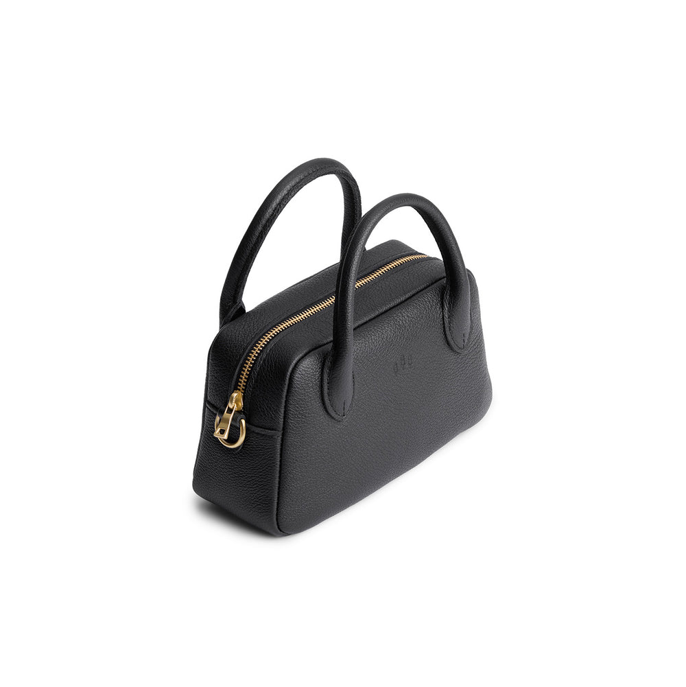 Portland Grace Doctor Bag - Pebbled black