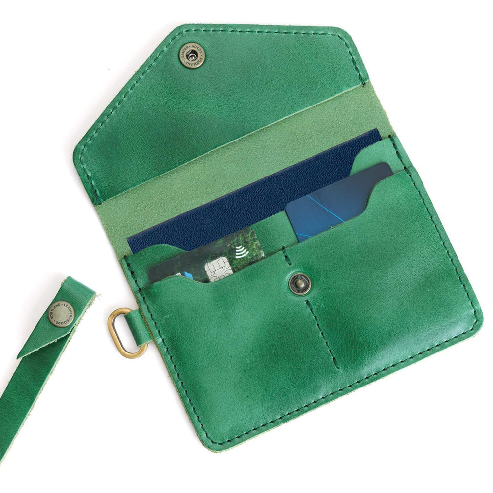 Portland Passport Wristlet - Cowboy Mint