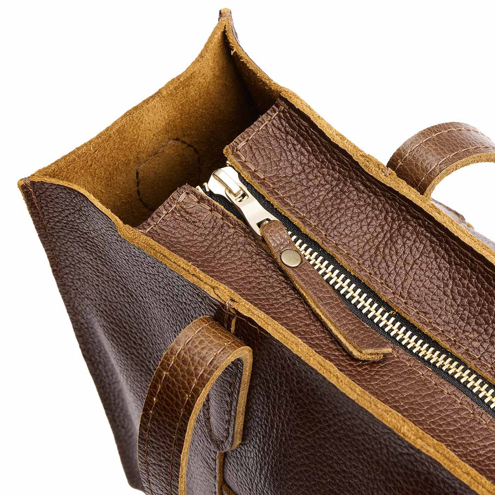 Portland Large Lola Zipper Crossbody Tote - Asheville