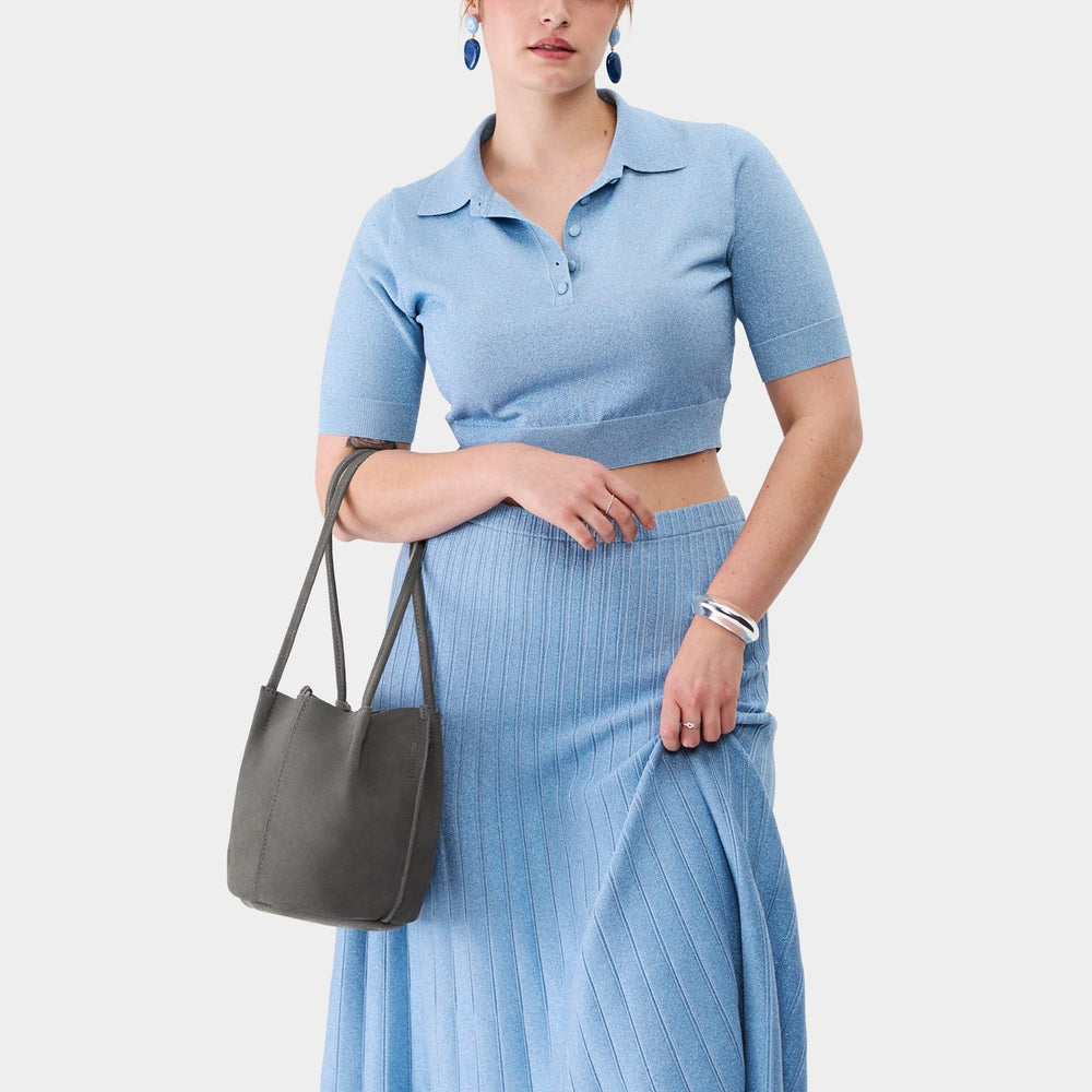 Portland Devan Bucket Tote - Smoke Grey