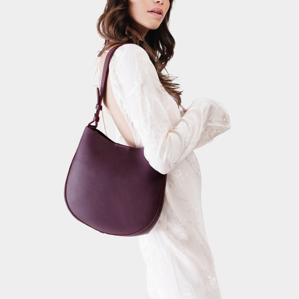 Portland Olivia Shoulder Bag - Plum