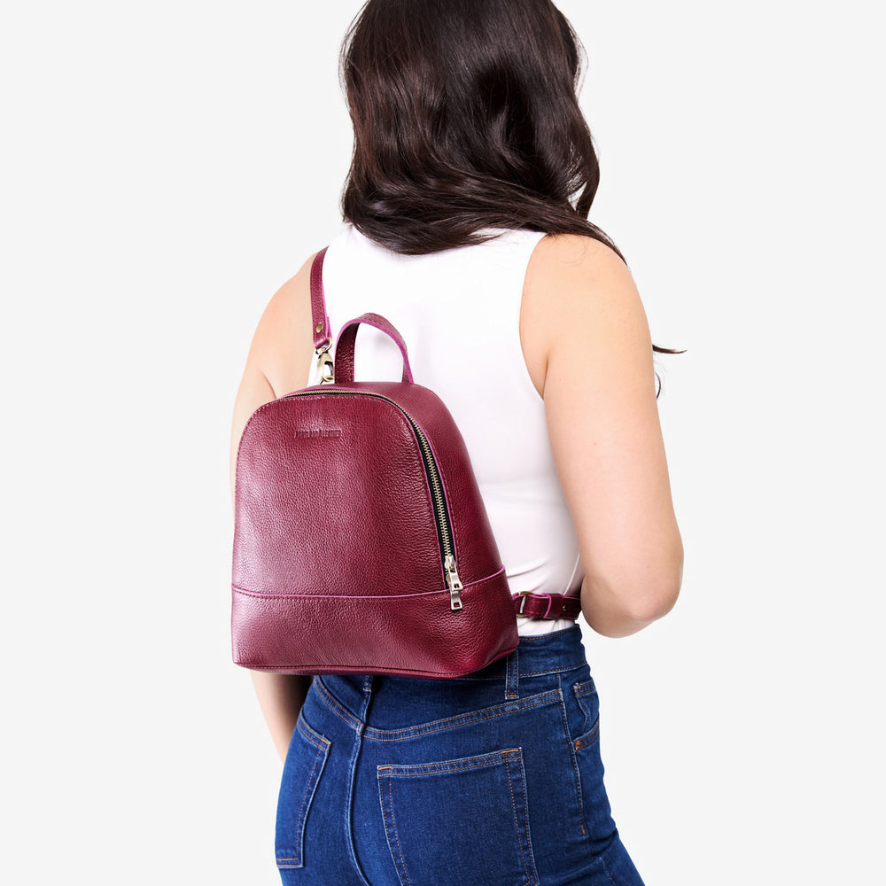 Portland Rue Convertible Backpack - Orchid