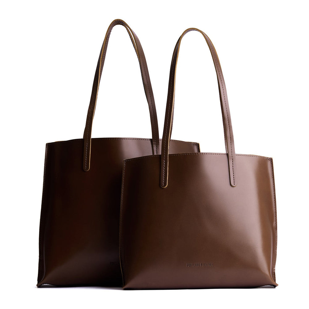 Portland August Tote - Chocolate Brown
