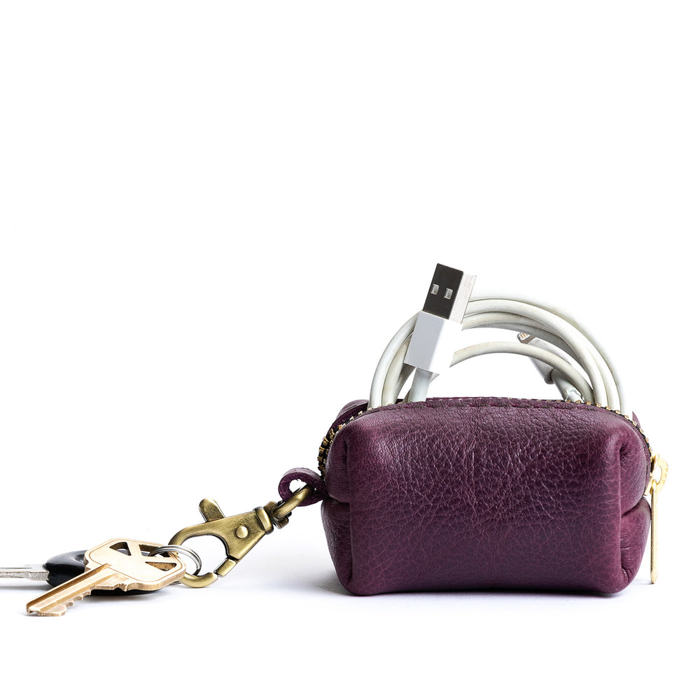 Portland Dopp Keychain - Plum