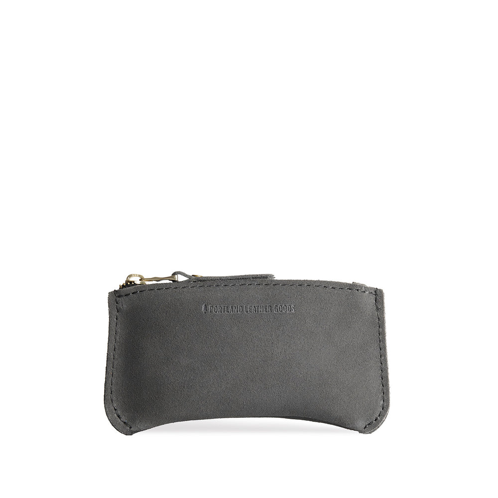Portland Canoe Zip Pouch - Smoke Grey