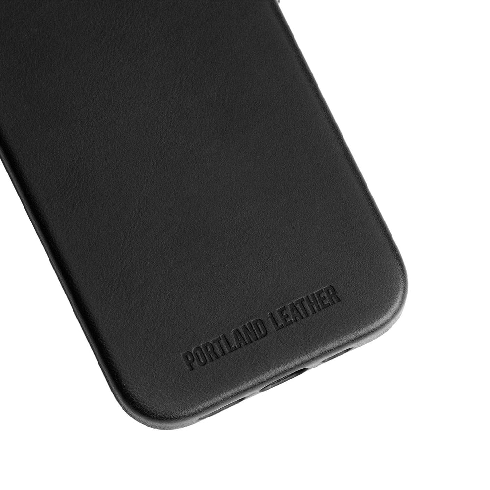 Portland Leather iPhone Case - Black