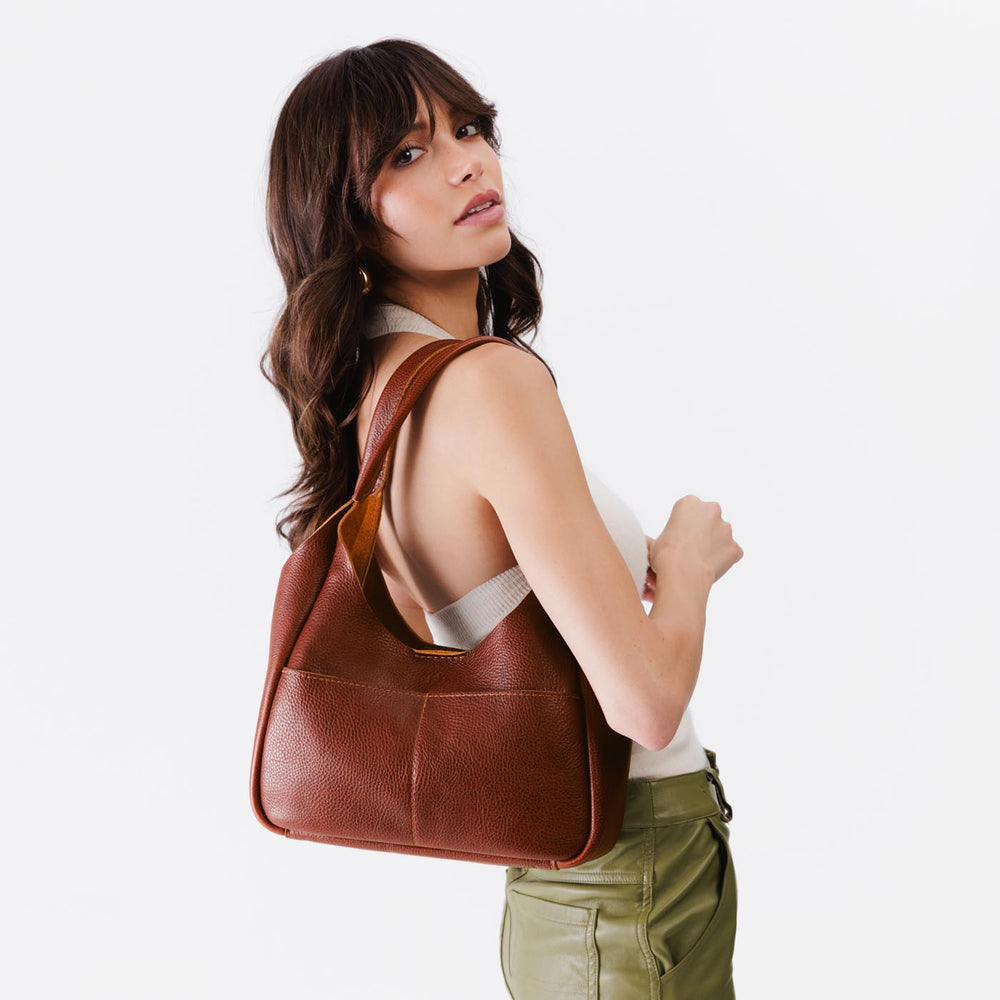 Portland Madison Shoulder Bag - Nutmeg