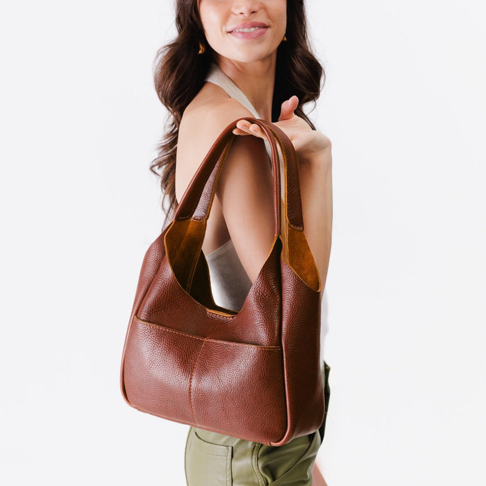 Portland Madison Shoulder Bag - Nutmeg