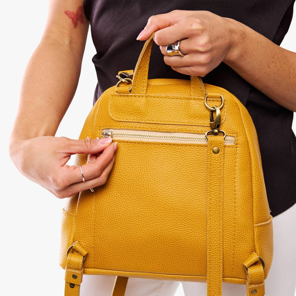 Portland Rue Convertible Backpack - Sunshine