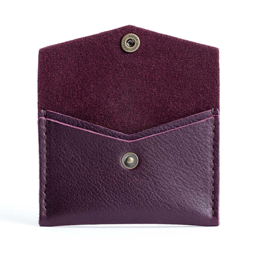 Portland Mini Envelope Wallet - Plum