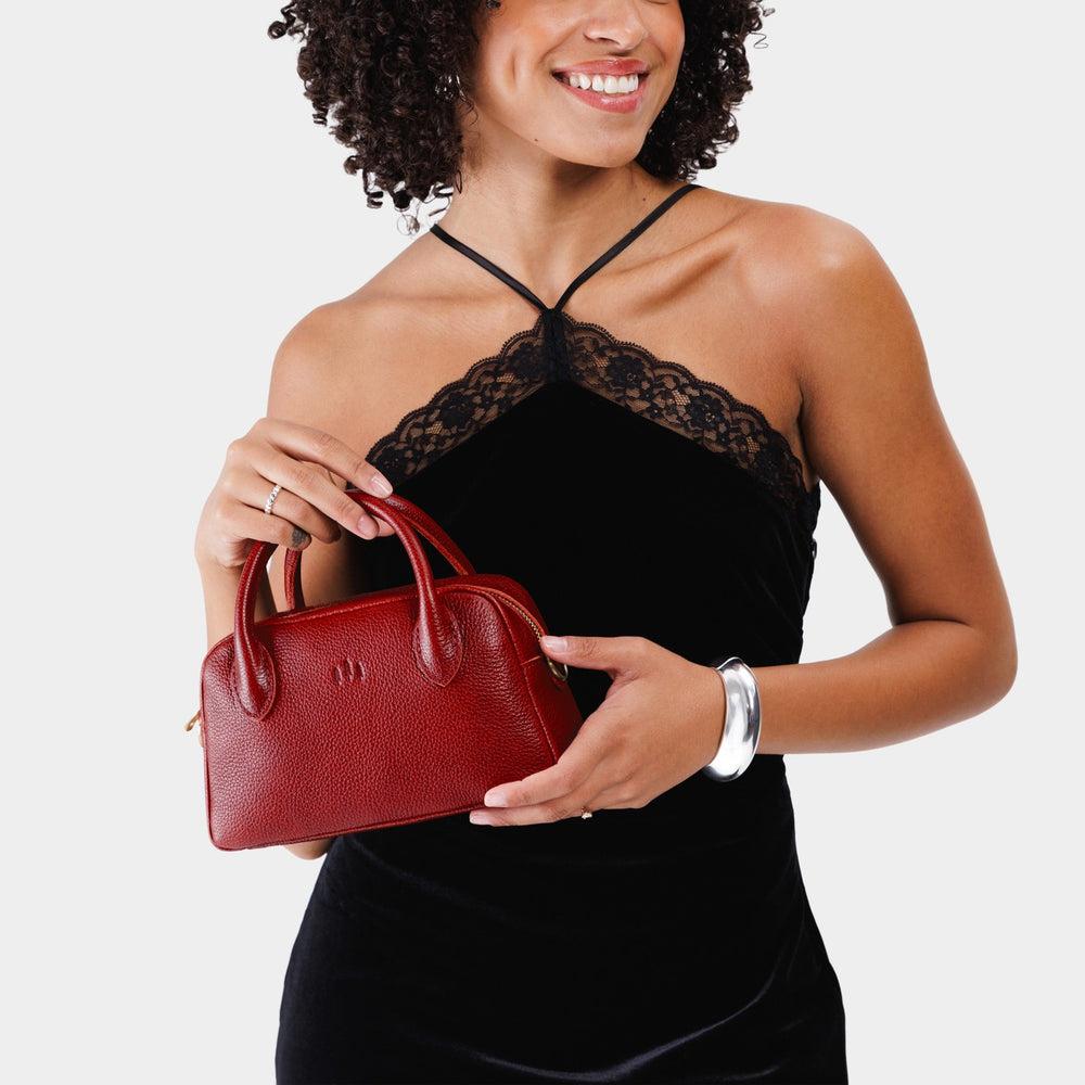 Portland Grace Doctor Bag - Chili Red