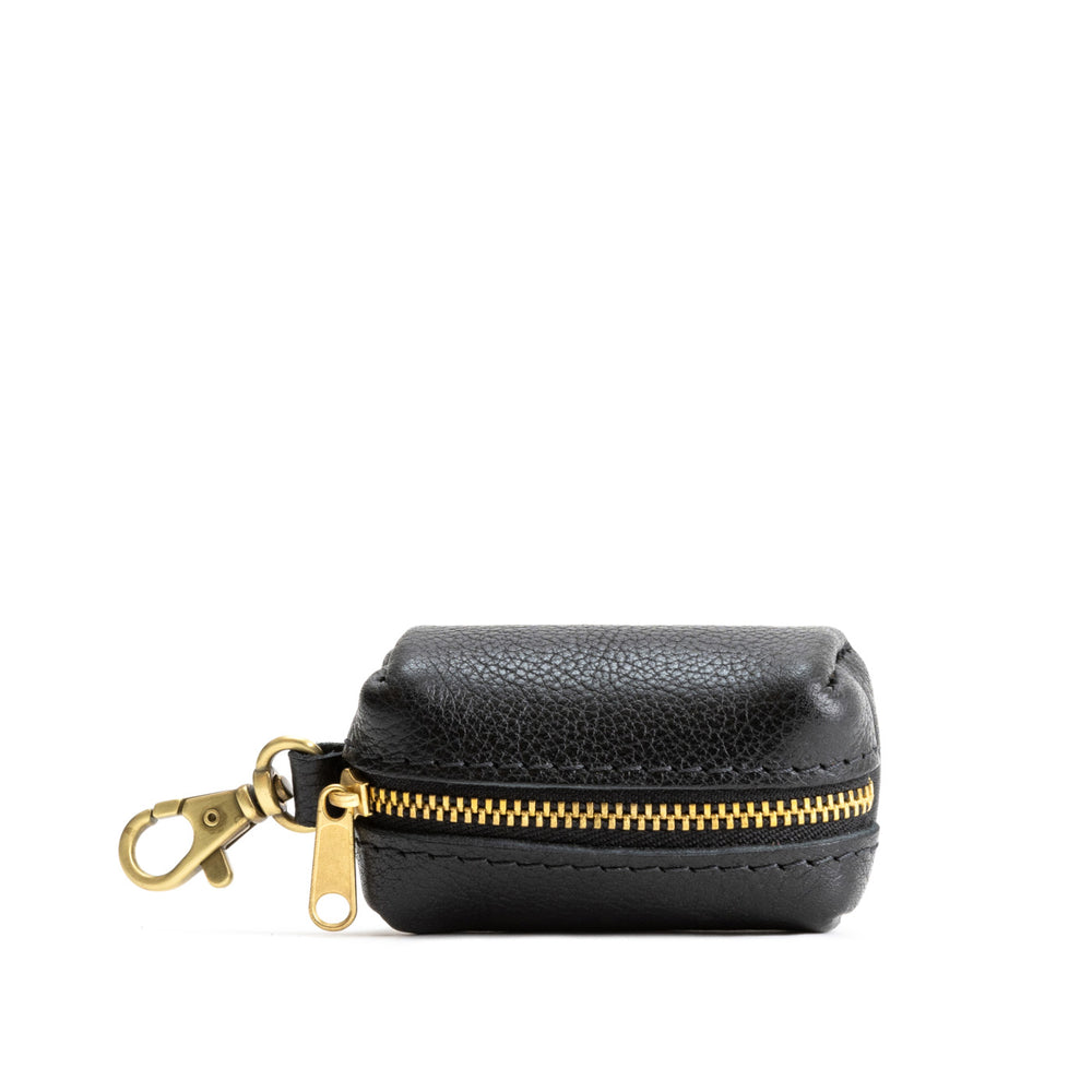 Portland Dopp Keychain - Pebbled black