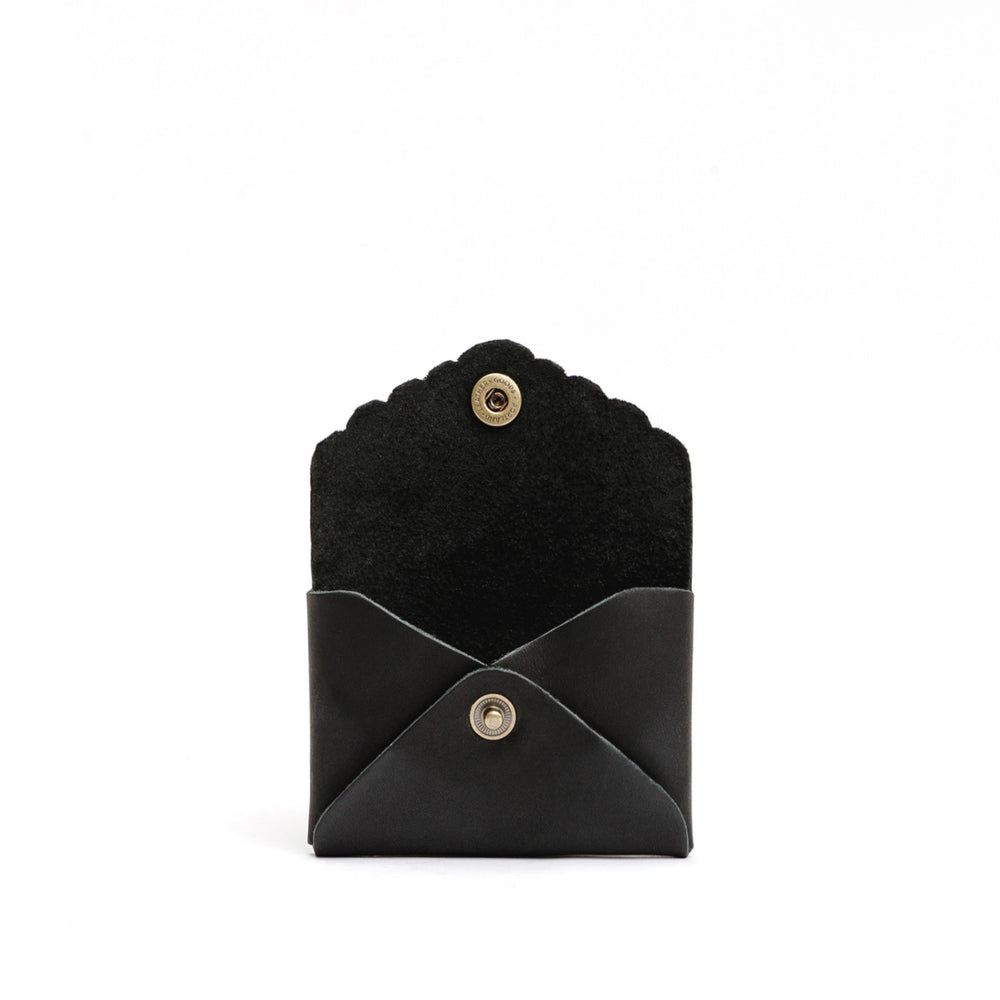 Portland Mini Daisy Wallet - Black