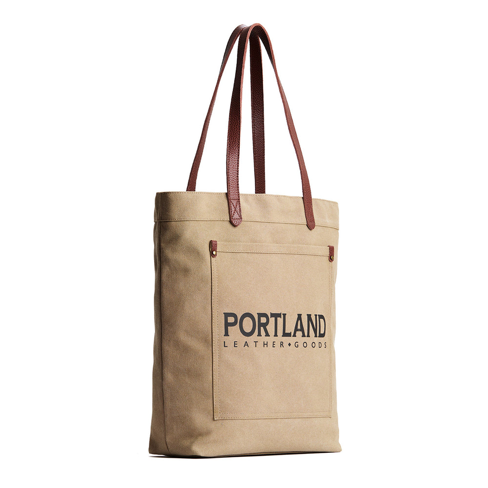 Portland Northwood Canvas Tote - Brown