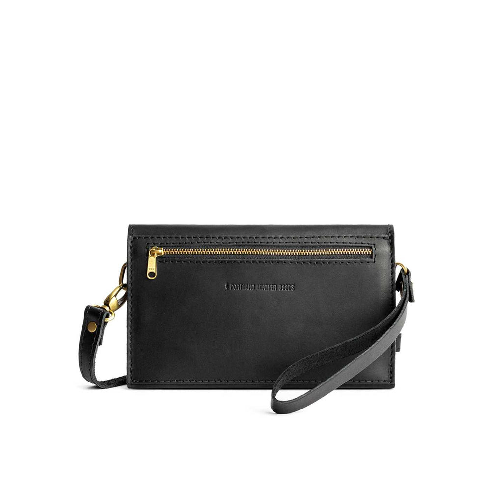 Portland Envelope Convertible Crossbody - Black