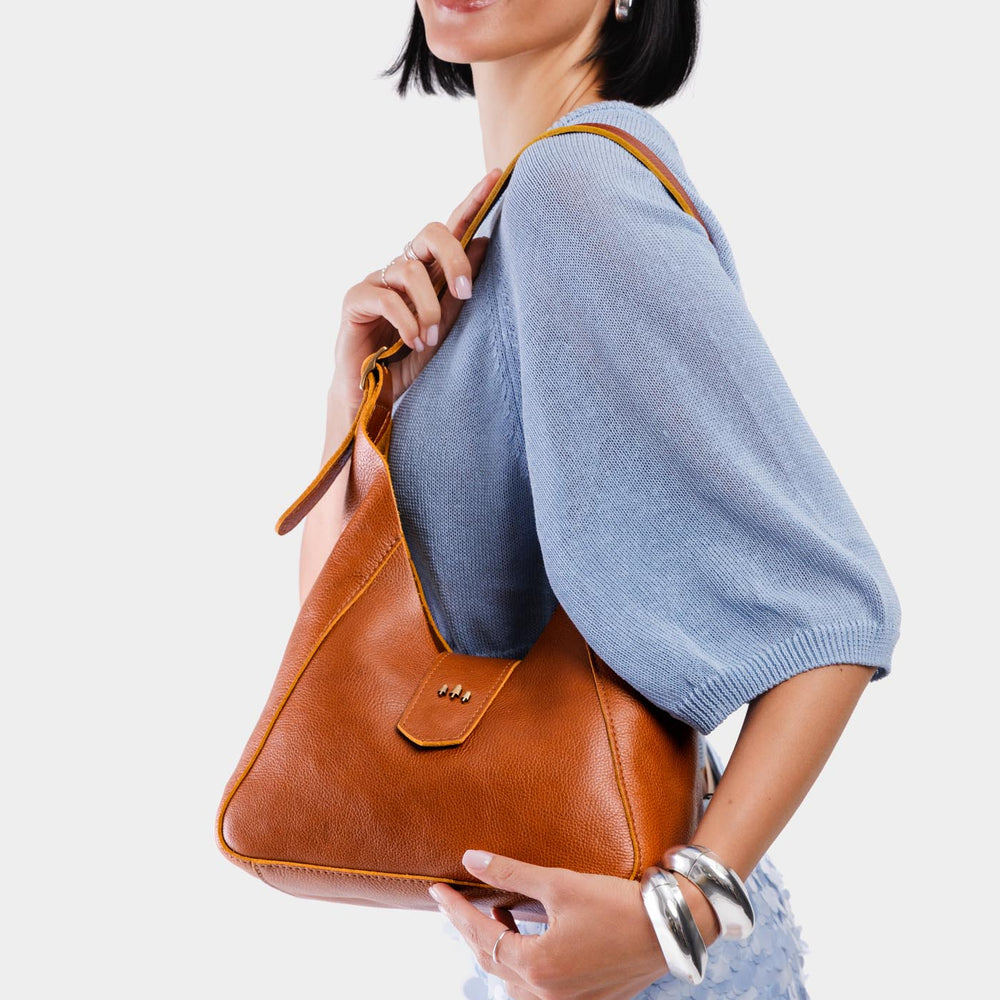 Portland Flora Shoulder Bag - Sienna