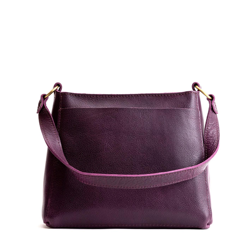 Portland Triangle Shoulder Bag - Plum