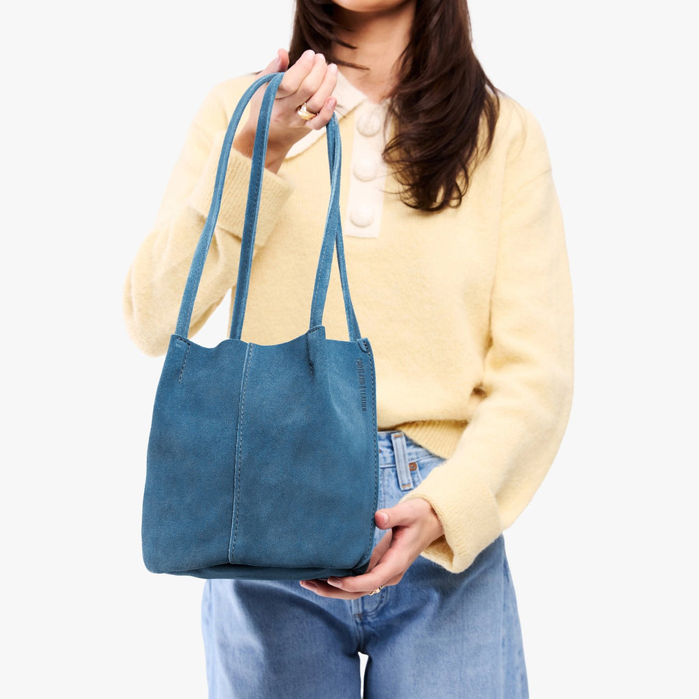 Portland Devan Bucket Tote - Mariner Blue