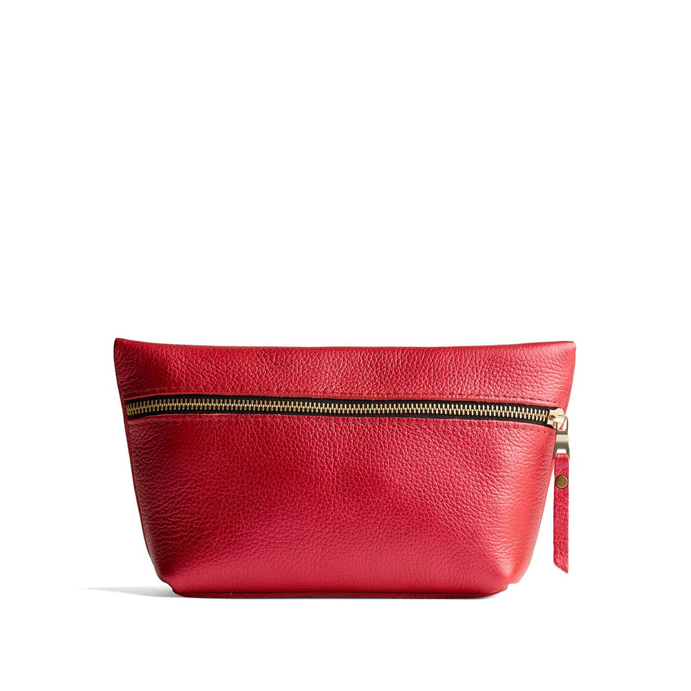 Portland Makeup Bag - Reba Red