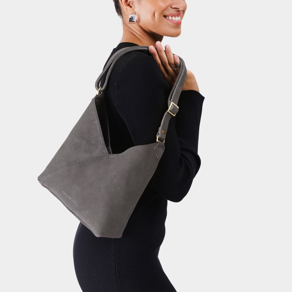 Portland Naomi Shoulder Bag - Smoke Grey