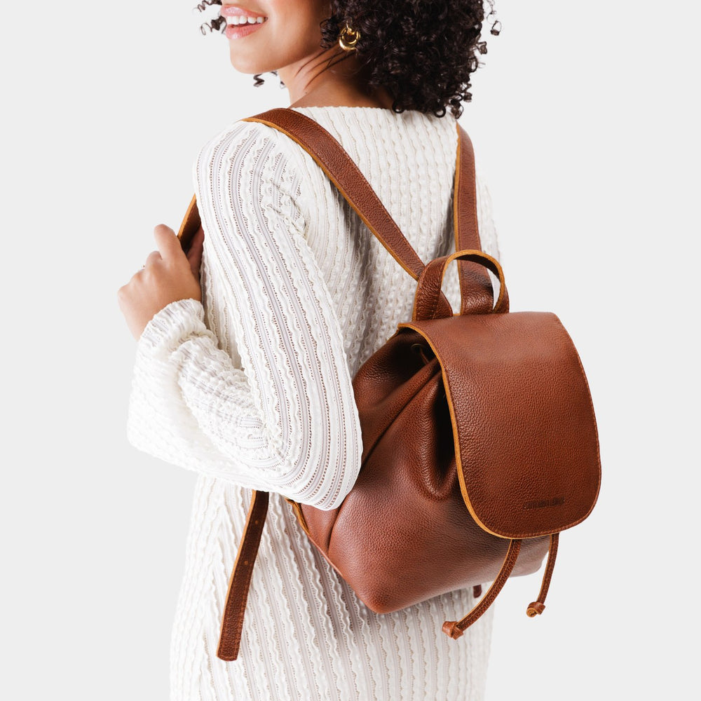 Portland Bucket Backpack - Nutmeg